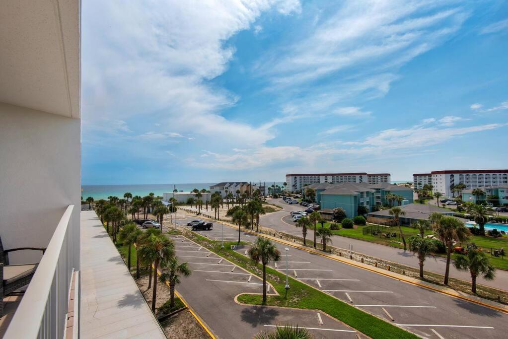 Beach Balcony View! Heated Pool! Villa Fort Walton Beach Exterior photo